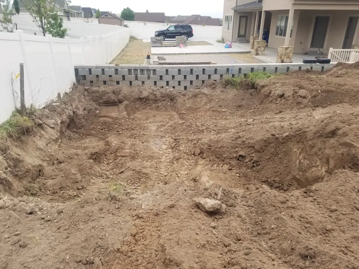 Fire lounge: digging out the room